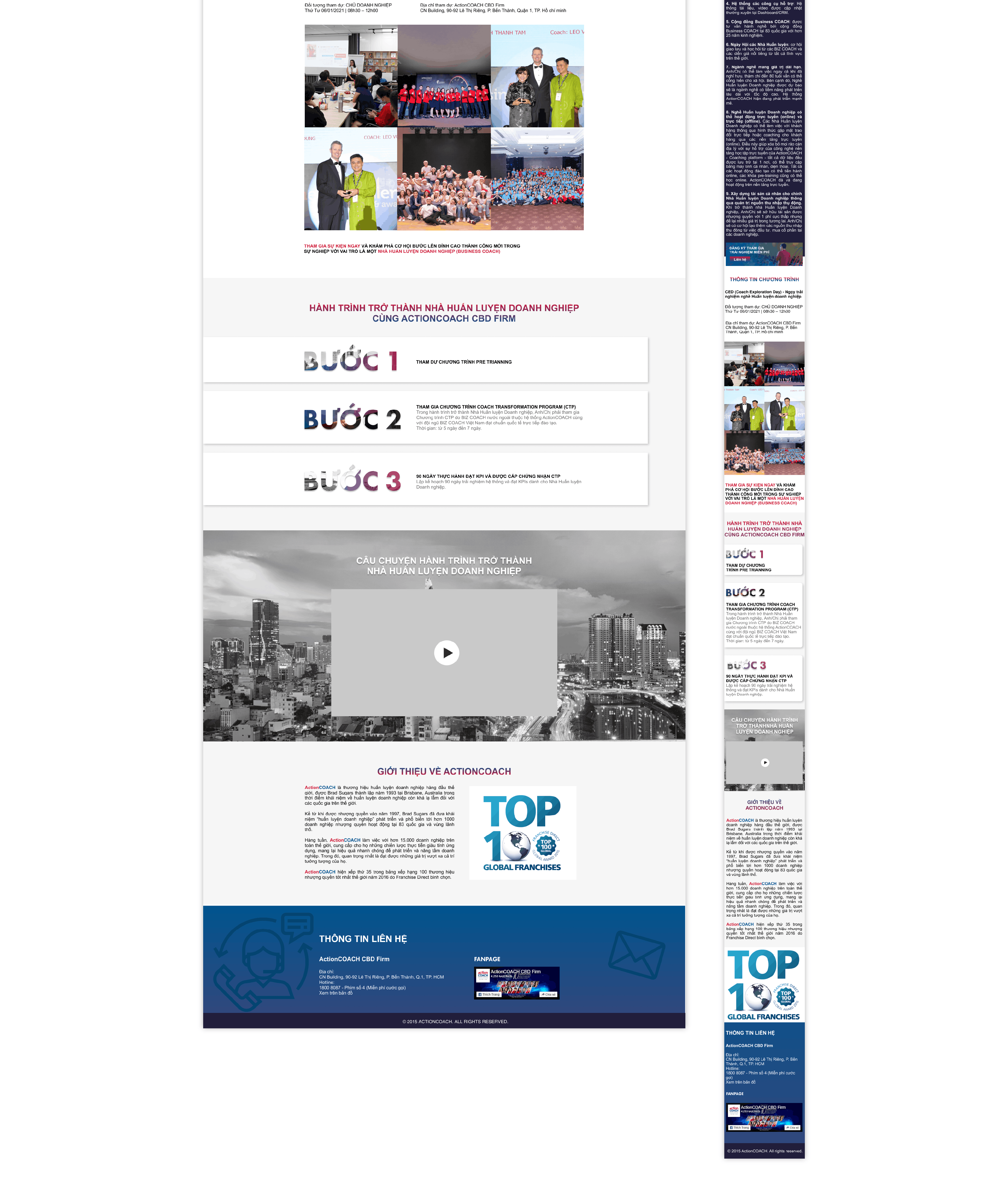 Landing page collection design 6